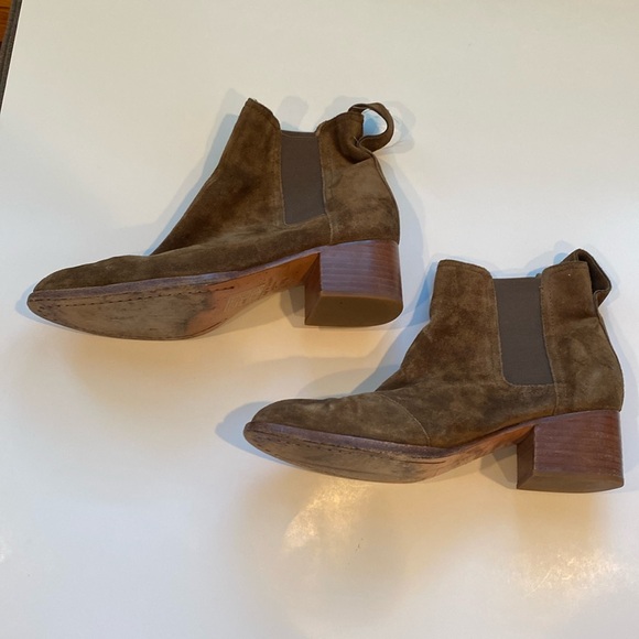 rag & bone 37.5 / 7.5 Suede Ankle Boots - Picture 2 of 4